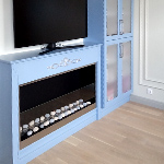 Contemporary Modern  light blue